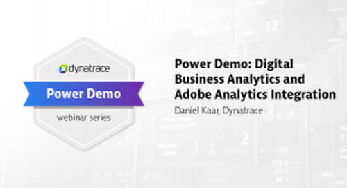 Power Demo: Digital Business Analytics and Adobe Analytics Integration