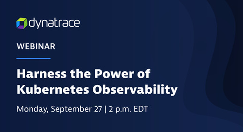 Webinar: Harness the Power of Kubernetes Observability