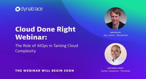 The role of AIOps in taming cloud complexity