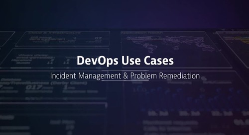 DevOps Use Cases: Incident Management & Auto Remediation