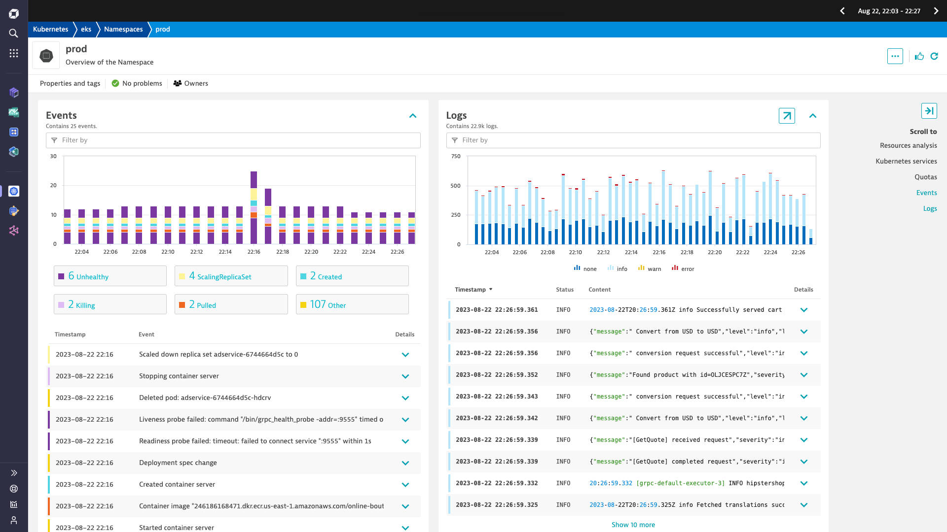 Easily monitor Kubernetes